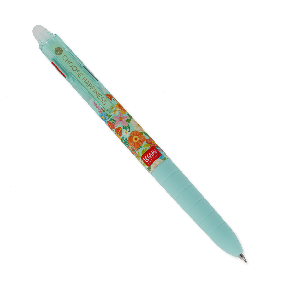 Stylo Legami Make Mistakes · Flowers 3 couleurs