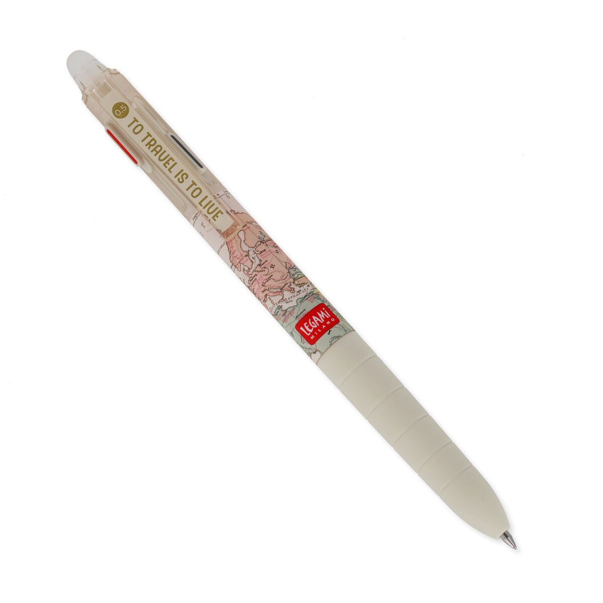 Stylo Legami Make Mistakes · Travel 3 couleurs